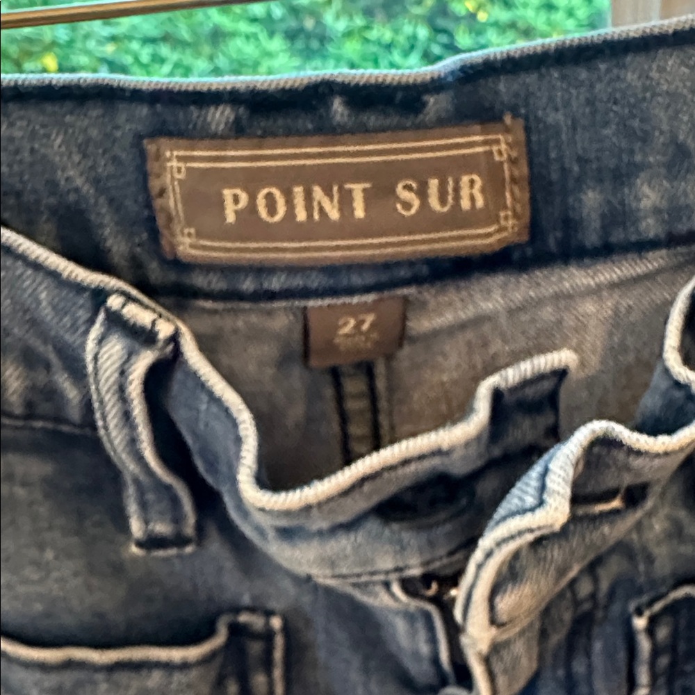 Point Sur Blue Denim Jeans
Please note needs new button